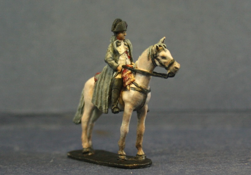 Napoleon at 1/72 ref MC00 painted by Peter Trenner