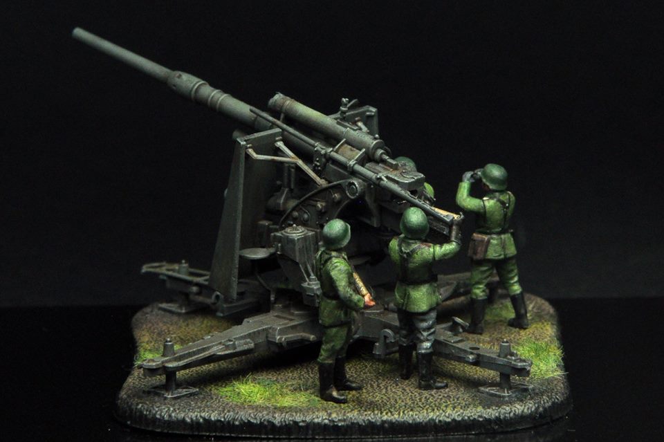 6158 - German Heavy Anti-Aircraft Gun 1/72