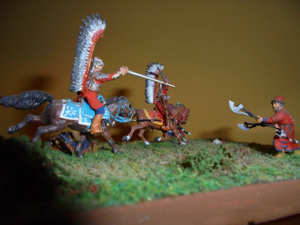 Hussards Ailés Zvezda au combat au 1/72 (20mm)