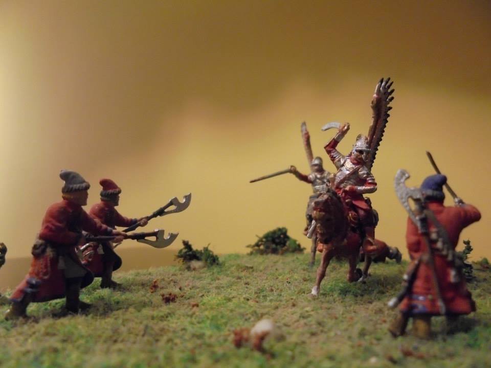 Hussards Ailés Zvezda au combat au 1/72 (20mm)