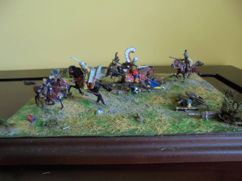 Hussards Ailés Zvezda au combat au 1/72 (20mm)