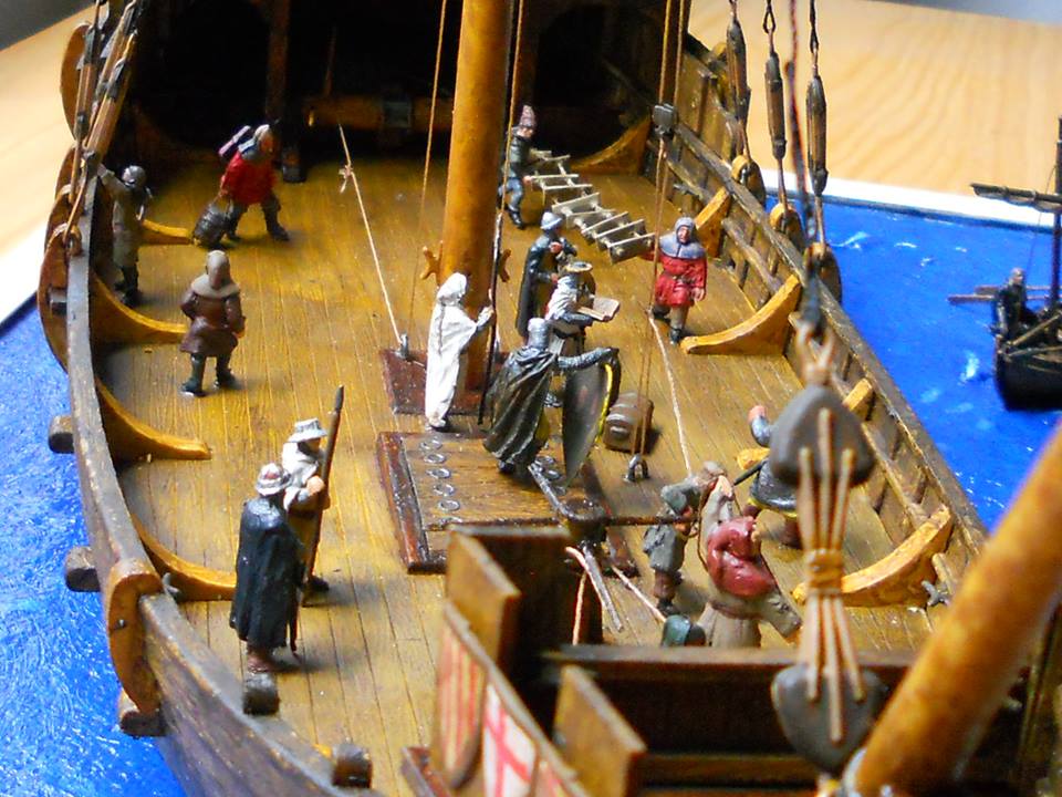 La Cogge ou Koggen, Bateau du 13ème siècle...... 1/72