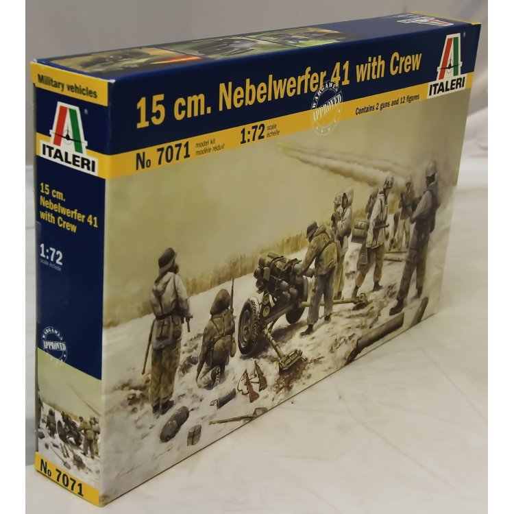 Italeri 1:72 7071 15 CM NEBELWERFER WITH CREW 