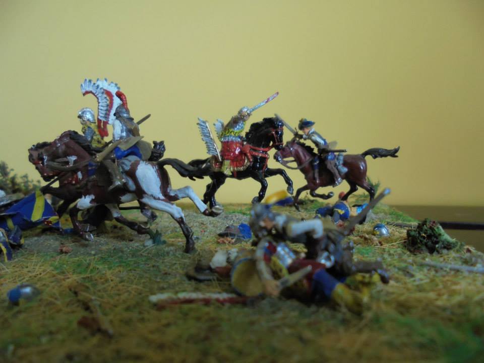 Hussards Ailés Zvezda au combat au 1/72 (20mm)