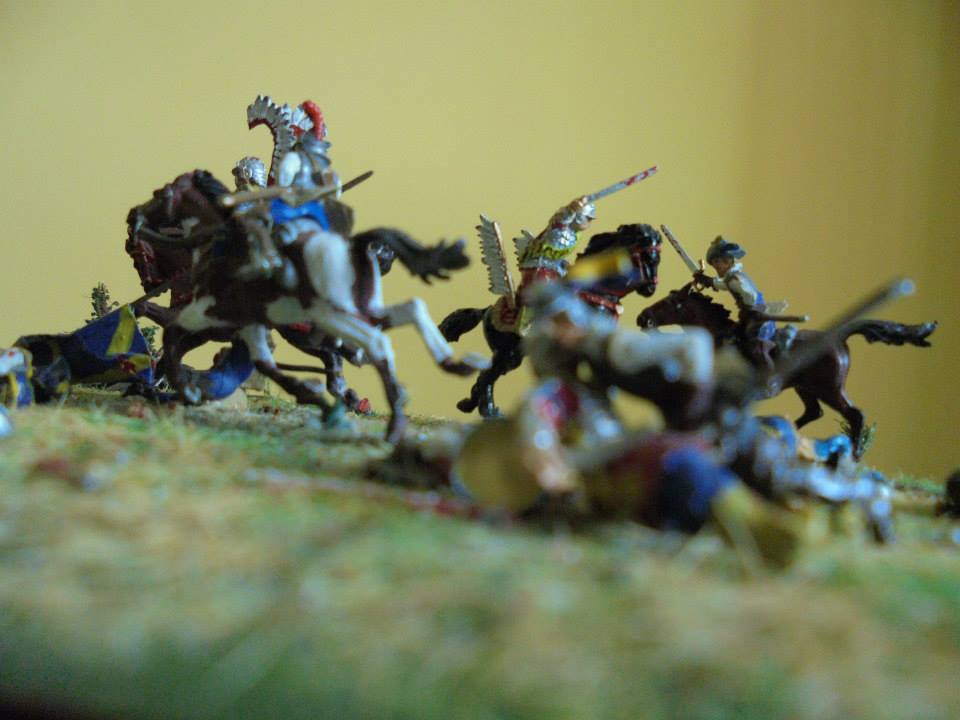 Hussards Ailés Zvezda au combat au 1/72 (20mm)