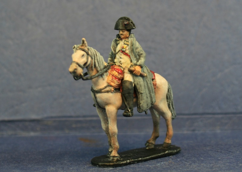 Napoleon at 1/72 ref MC00 painted by Peter Trenner