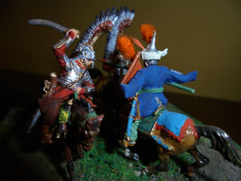 Hussards Ailés Zvezda au combat au 1/72 (20mm)