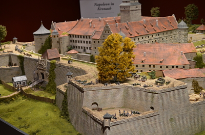8. Oktober 1806 Napoleon inspiziert Schloss Rosenberg
