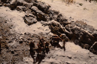 Roman Camp in Germania in winter at 1/72