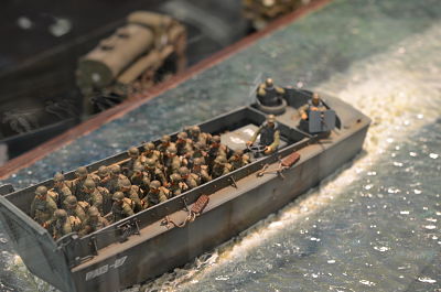 ITALERI 6524 Barge de débarquement LCVP et infanterie US 1/35ème