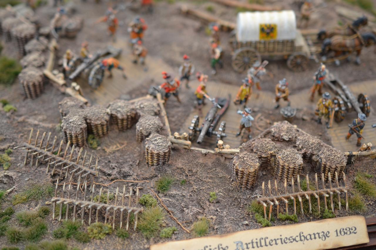 Batterie d'artillerie 1632 Guerre de 30 ans 1/72