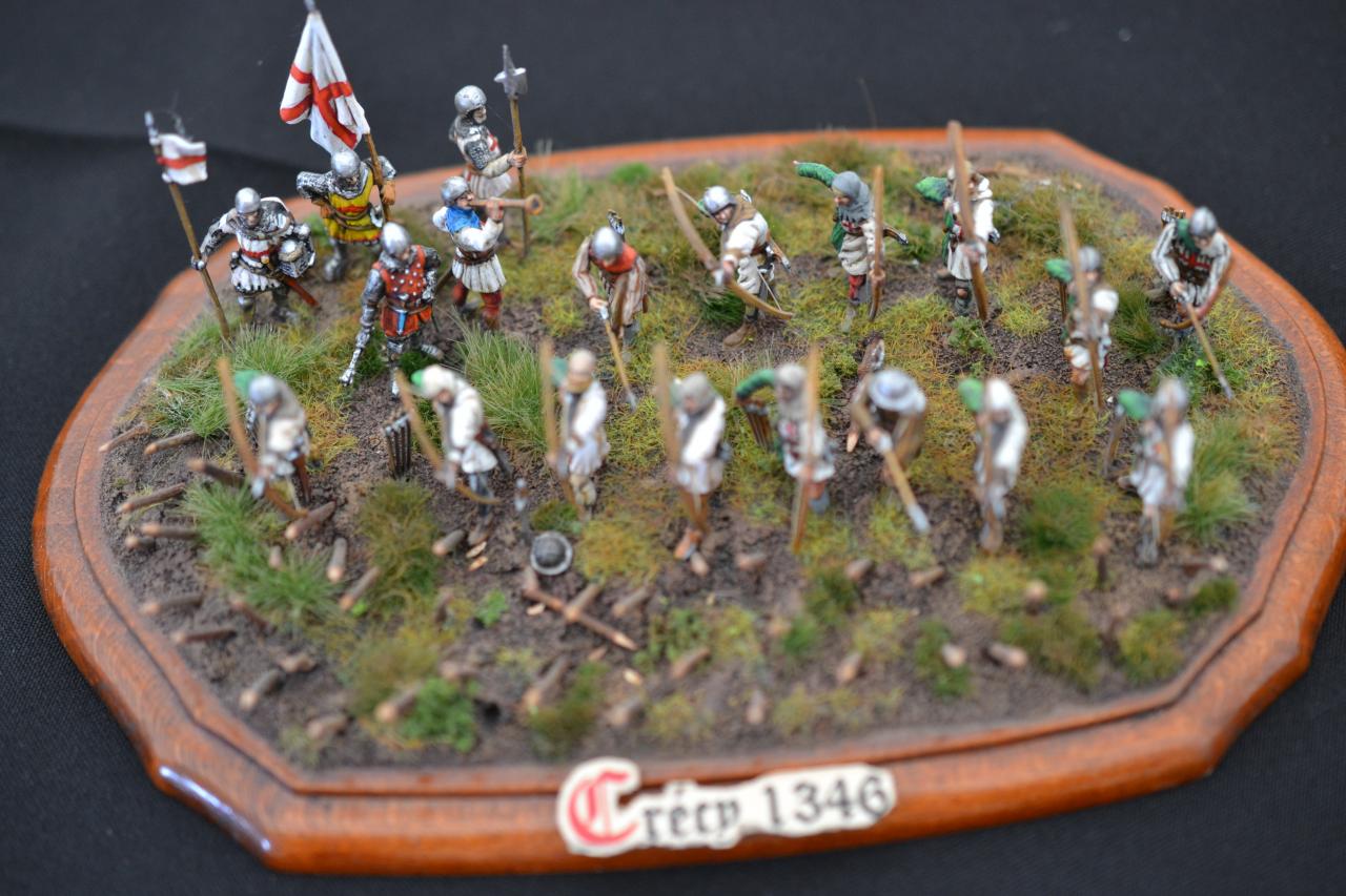 Bataille de Crécy au 1/72