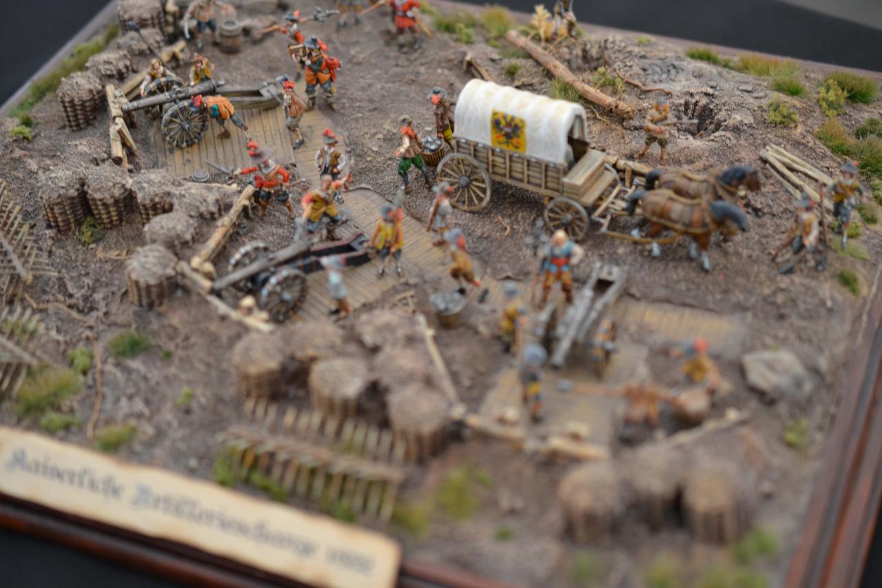 Redoute Artillerie Impériale Guerre de 30 ans 1/72