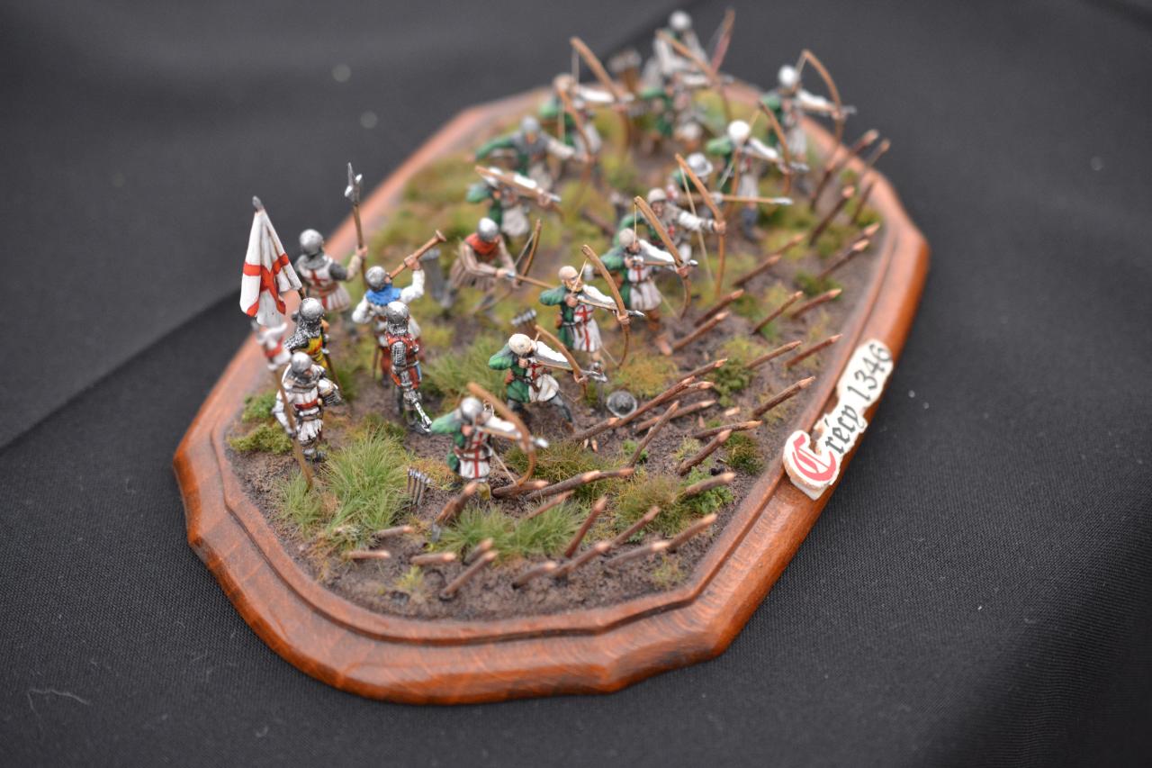 Bataille de Crécy au 1/72