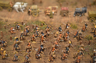 Römische Legion auf dem Vormarsch 1/72