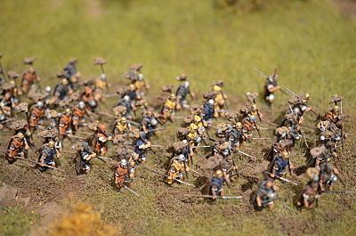 Römische Legion auf dem Vormarsch 1/72