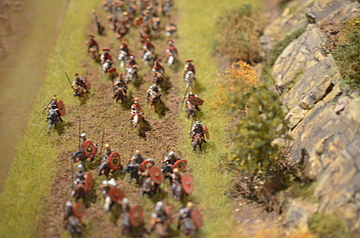 Roman Legion on  the marche 1/72