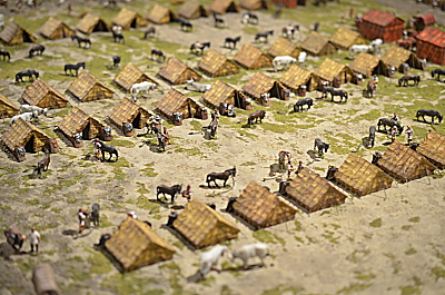 Campement de marche Romain au 1/72