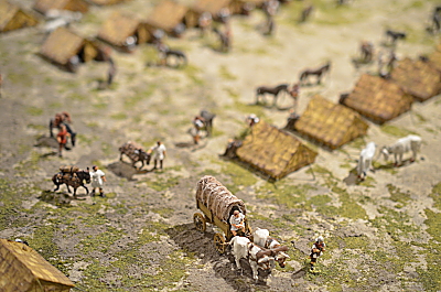 Campement de marche Romain au 1/72