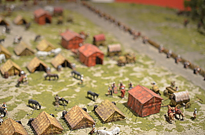 Campement de marche Romain au 1/72