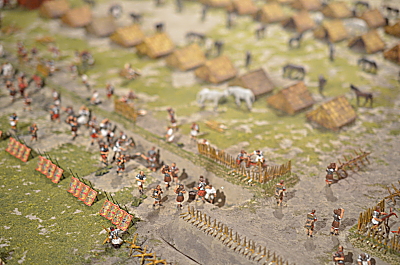 Campement de marche Romain au 1/72