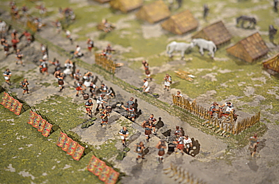 Campement de marche Romain au 1/72