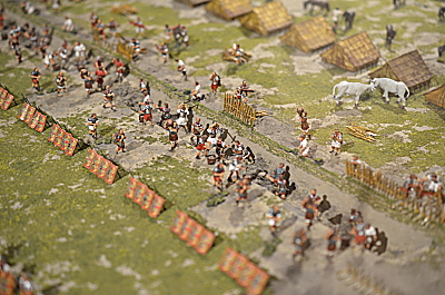 Campement de marche Romain au 1/72