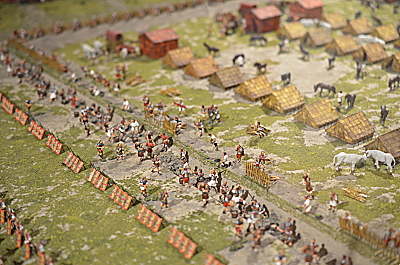 Campement de marche Romain au 1/72