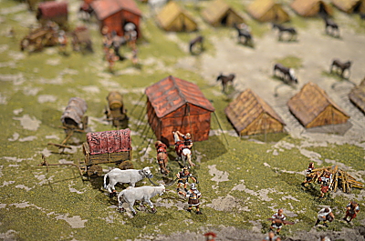 Campement de marche Romain au 1/72