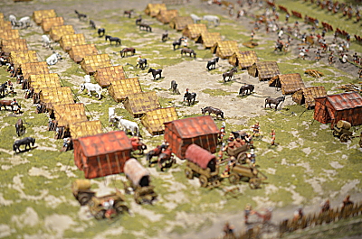 Campement de marche Romain au 1/72