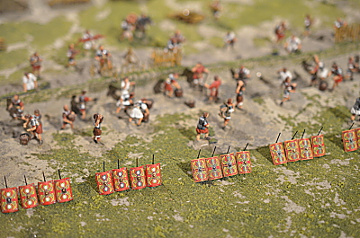 Campement de marche Romain au 1/72