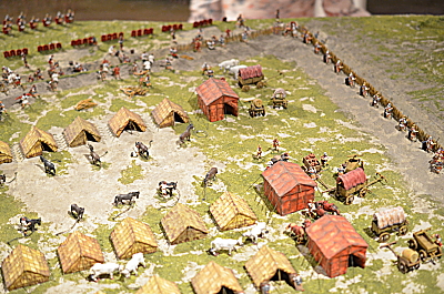 Campement de marche Romain au 1/72