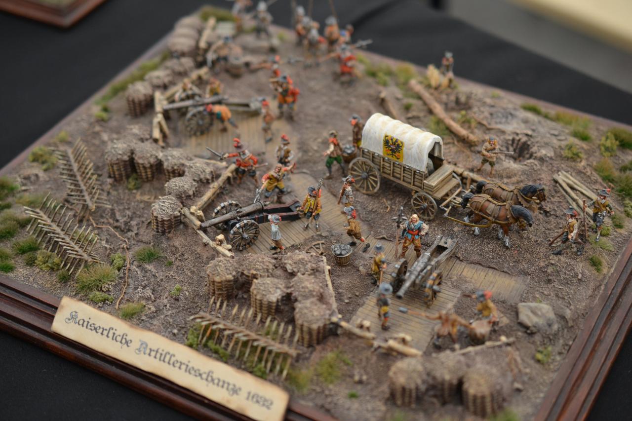 Redoute Artillerie Impériale Guerre de 30 ans 1/72