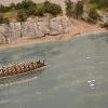 Roman boat on the Rhine or the Danube 1/72