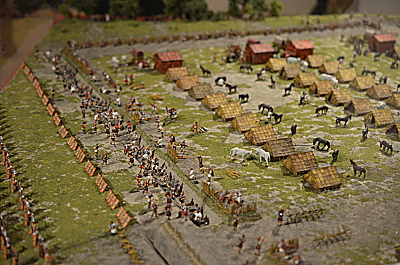 Campement de marche Romain au 1/72