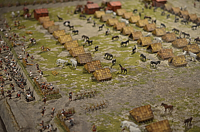 Campement de marche Romain au 1/72