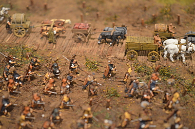 Römische Legion auf dem Vormarsch 1/72