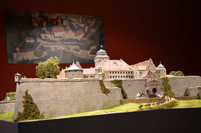 8. Oktober 1806 Napoleon inspiziert Schloss Rosenberg