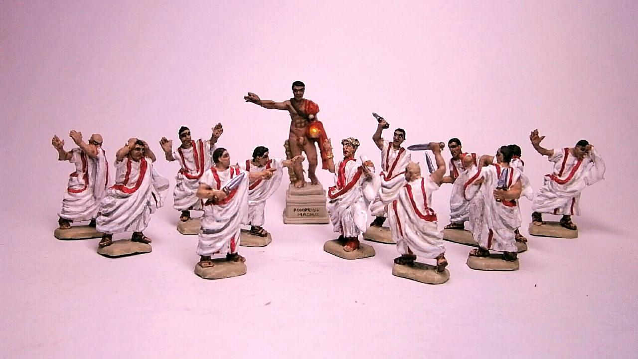 Assassination of Caesar at 1/72 Strelets 137