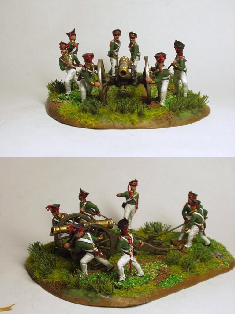 8045 - Napoleonic Russian Guard Heavy Artillery 1/72