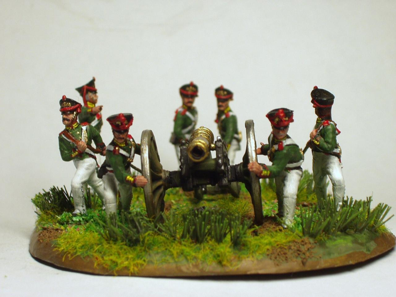 8045 - Napoleonic Russian Guard Heavy Artillery 1/72
