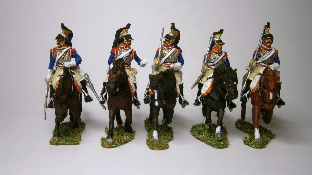 Cuirassiers au 1/72 Artminiaturen