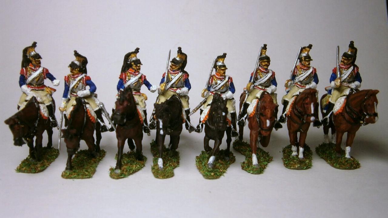 Cuirassiers au 1/72 Artminiaturen