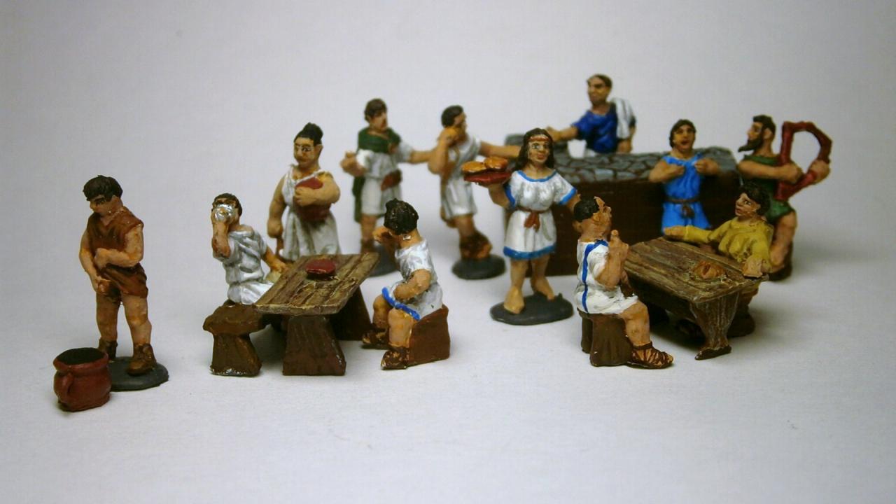 003 - Roman Tavern 1/72 linear b