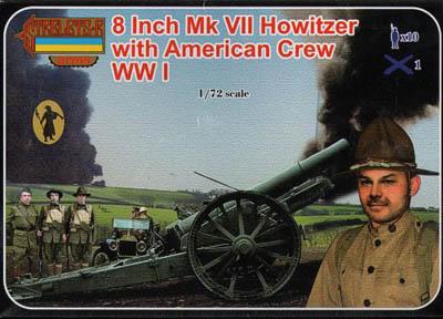 A002 - 8 Inch Mk VII Howitzer 1/72