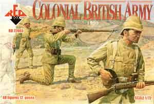 72003 - Colonial British Army 1890 1/72