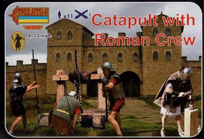 A009 - Catapult with Roman Crew 1/72