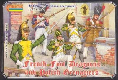 009 - French Foot Dragoons and Polish Grenadiers 1/72