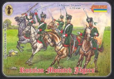 018 - Napoleonic Russian Mounted Jägers 1/72