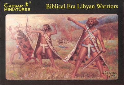 022 - Biblical Era Libyan Warriors 1/72